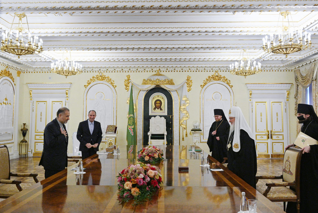 Состоялась встреча Святейшего Патриарха Московского и всея Руси Кирилла с послом Ирана в России