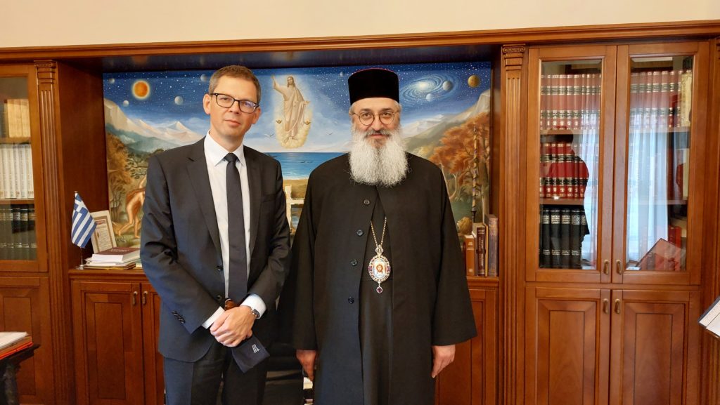Επίσκεψη Νορβηγού Πρέσβη στην Μητρόπολη Αλεξανδρουπόλεως