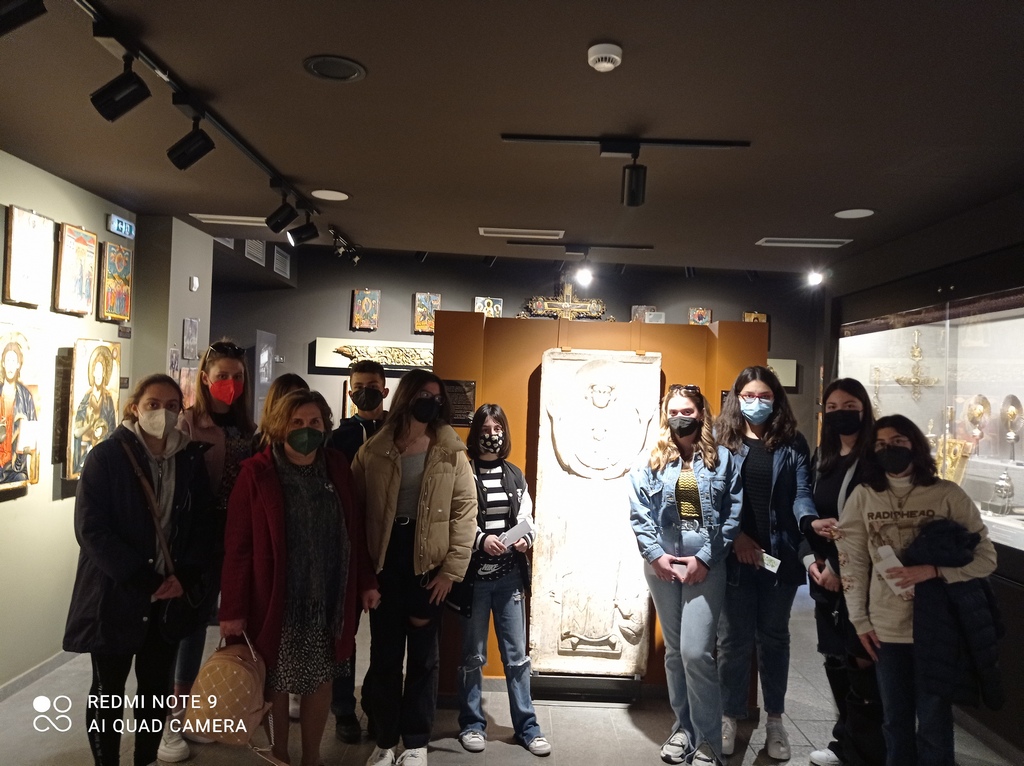 Μαθητές του 2ου Γυμνασίου Λαμίας στο Βυζαντινό Μουσείο Μακρινίτσας