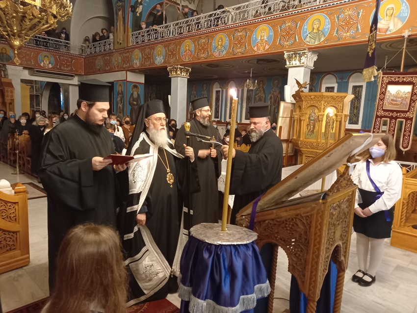 Η Μεγάλη Δευτέρα στην Ιερά Μητρόπολη Κορίνθου