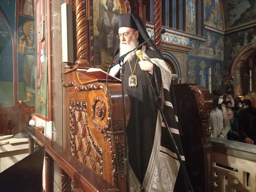 Μεγάλη Τρίτη στην Ιερά Μητρόπολη Κορίνθου