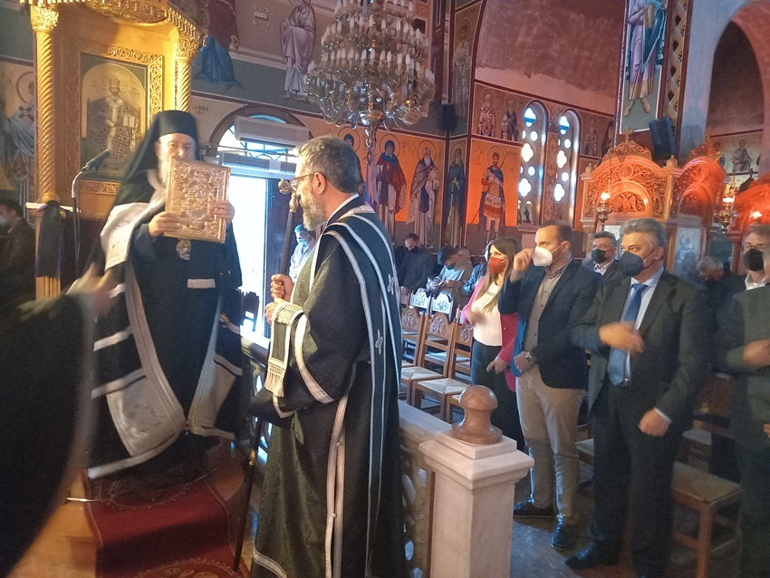 Η ακολουθία του Ιερού Νιπτήρος στην Ιερά Μητρόπολη Κορίνθου