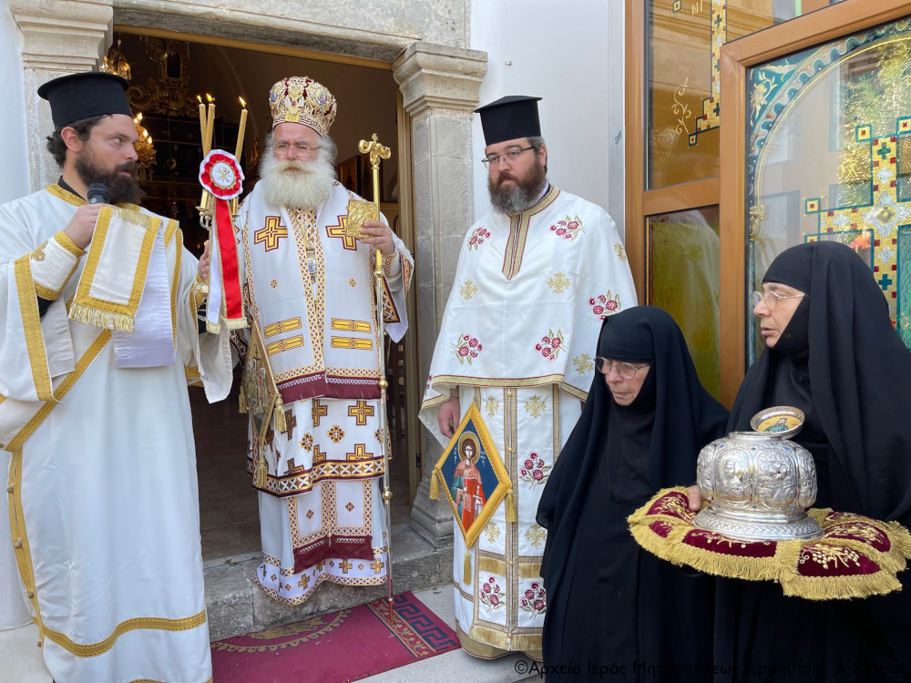 Εορτάσθηκε η μνήμη του Οσίου Χατζη-Ανανίου στην Ι. Μονή Παναγίας Εξακουστής Μαλλών