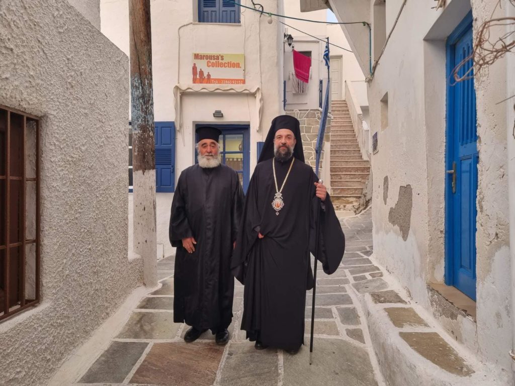 Δεύτερη ποιμαντική επίσκεψη του Μητροπολίτη Θήρας στην Ίο