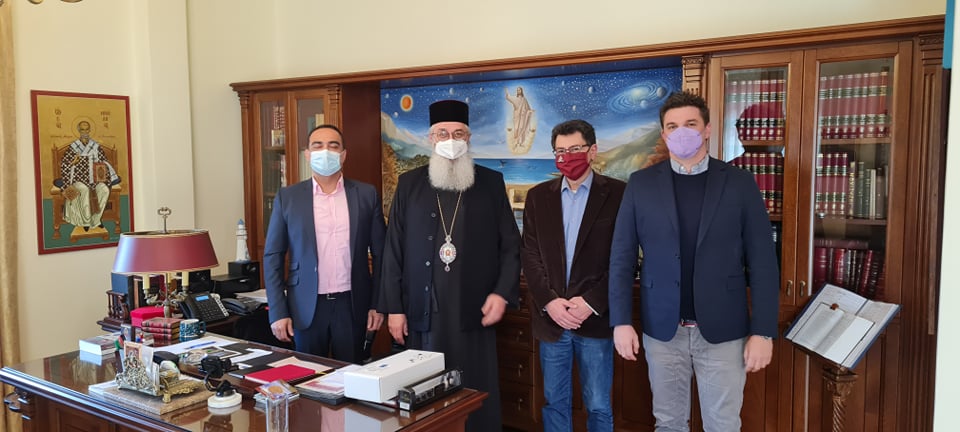 Επίσκεψη Αντιπεριφερειάρχη Δημόσιας Υγείας στον Μητροπολίτη Αλεξανδρουπόλεως
