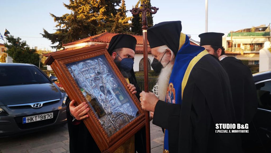 Αργολίδα – Η Νέα Κίος υποδέχθηκε την Ιερά Εικόνα της Παναγίας της Γοργοεπηκόου