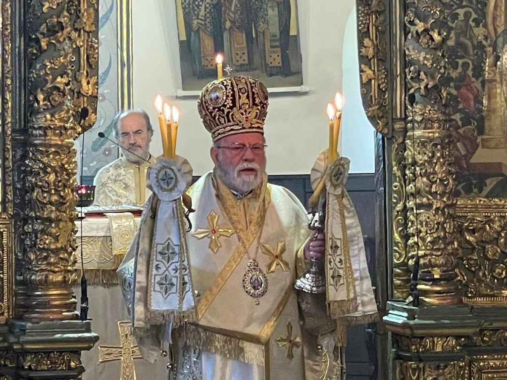 Η πανήγυρη του Πάνσεπτου Πατριαρχικού Ναού του Αγίου Γεωργίου στο Φανάρι