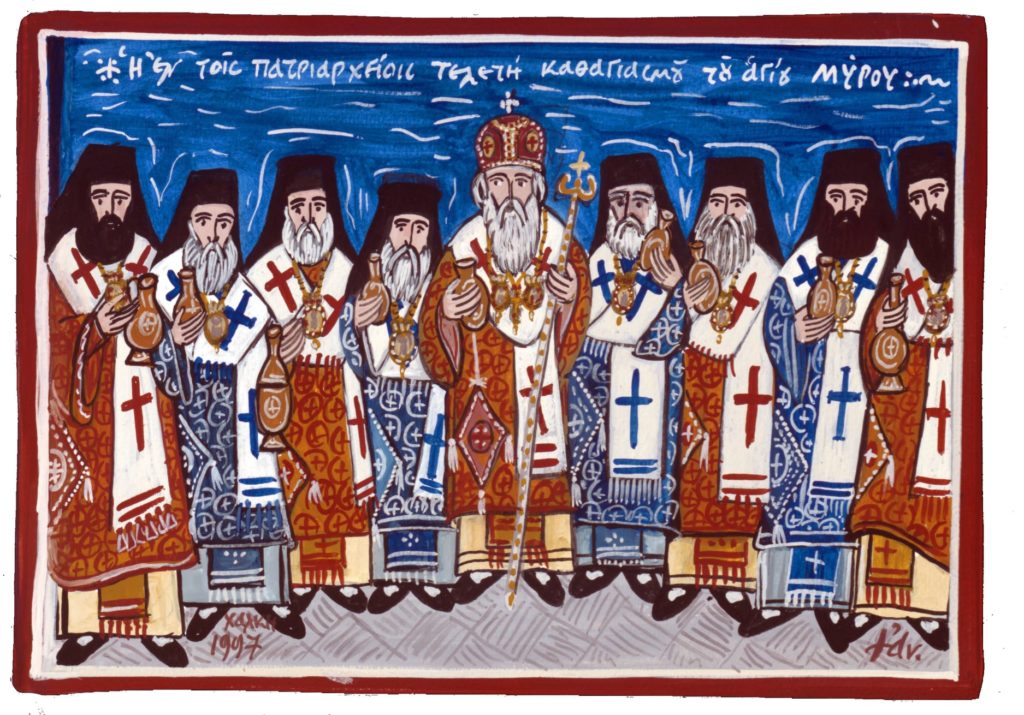 Έκθεση ζωγραφικής του Ιερομονάχου Αναστασίου: Από την Πόλη στον Άθω