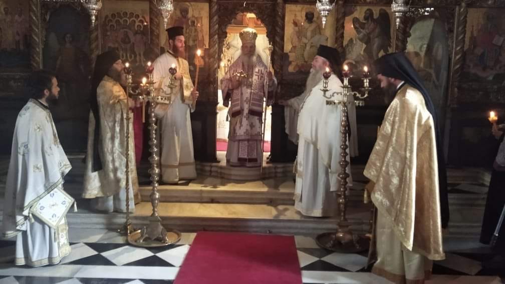 Εορτή της Ζωοδόχου Πηγής στην ομώνυμη Ιερά Μονή Πόρου