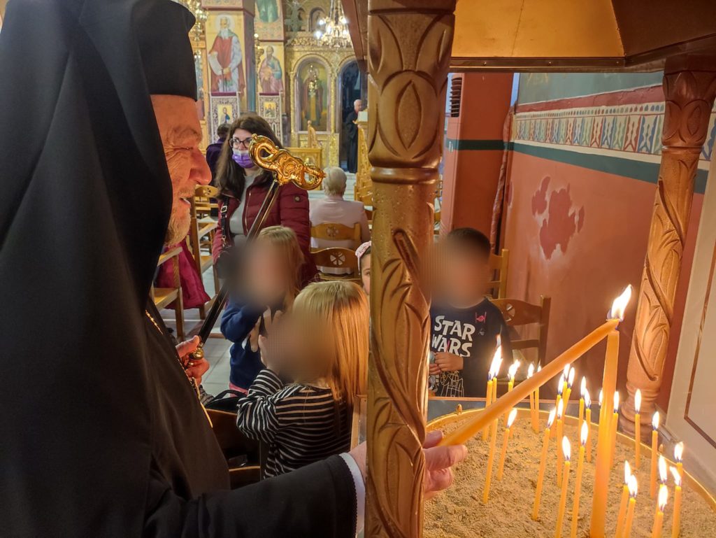 Ο Μητροπολίτης Πτολεμαΐδος Εμμανουήλ στο Χατζηκυριάκειο