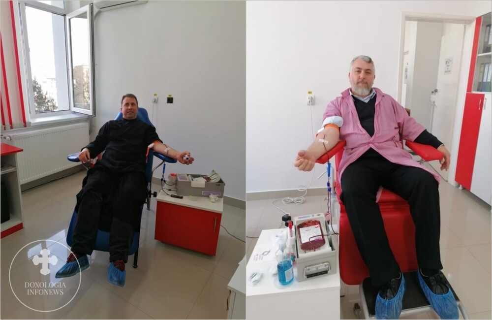 Капка кръв – шанс за живот“: Свещеници от Архиепископията на Ръмникул дариха кръв | СНИМКИ