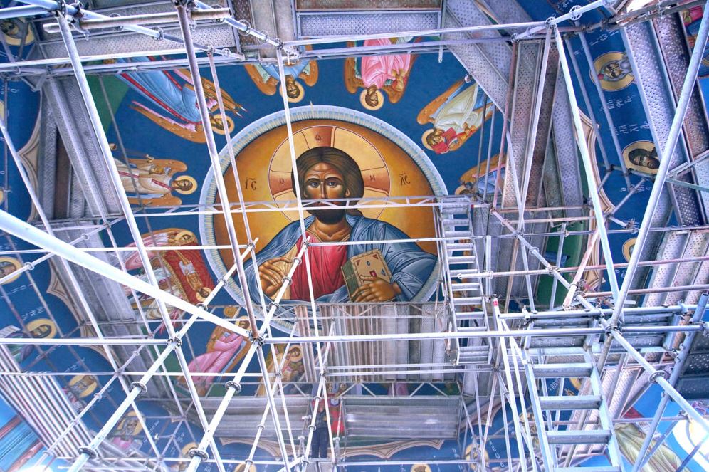 Δοξολογία και ευχαριστήριος αίνος για την ολοκλήρωση της αγιογράφησης τρούλου