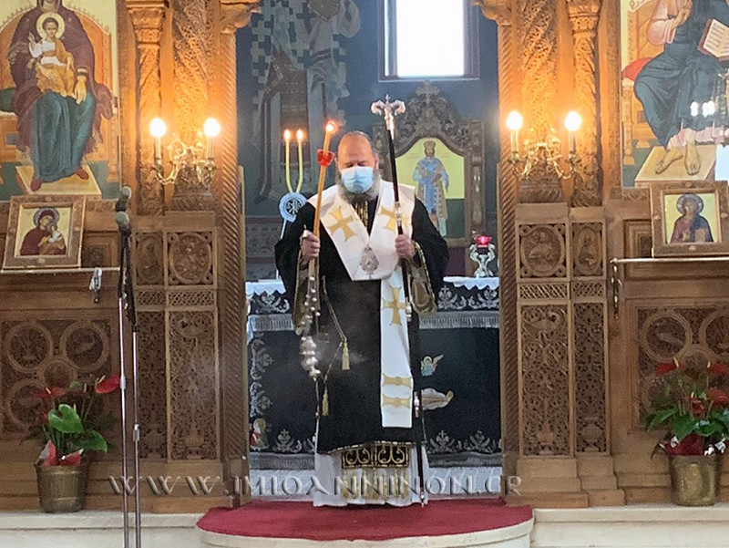 Προηγιασμένη Θεία Λειτουργία στον Ι.Ν. Αγίου Νεομάρτυρα Γεωργίου