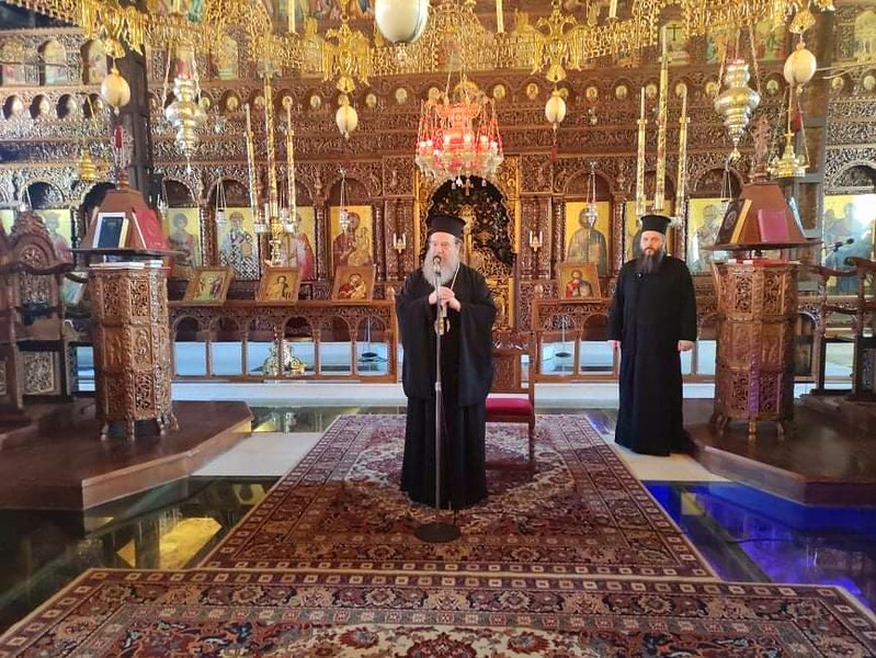 Ο Ιερισσού Θεόκλητος μίλησε σε μαθητές Γυμνασίου με θέμα τη δημιουργία