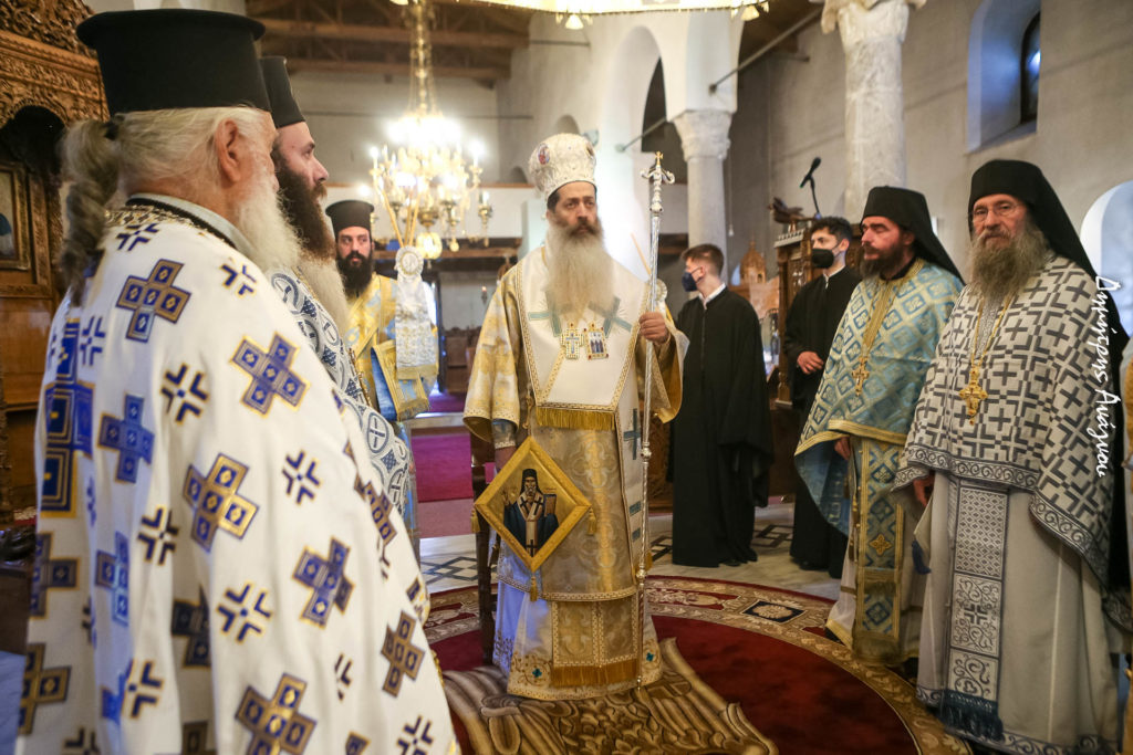 Στον τόπο μαρτυρίου του Αγίου Ιερομάρτυρος Γρηγορίου ο Μητροπολίτης Φθιώτιδος