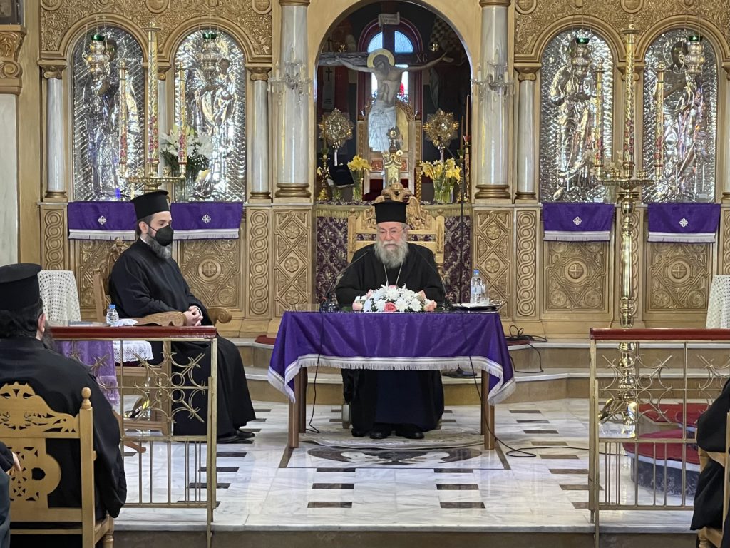 Ιερατική Σύναξη Απριλίου της Ιεράς Μητροπόλεως Ελευθερουπόλεως