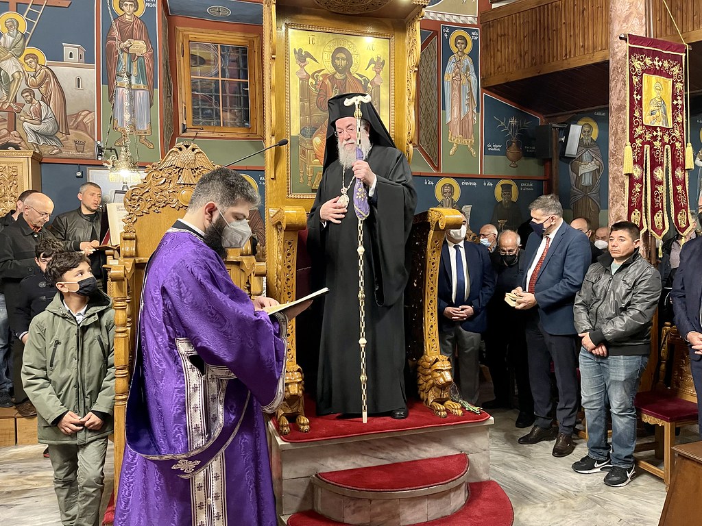 Η Ακολουθία των Παθών του Κυρίου στον Μητροπολιτικό Ιερό του Αγ. Νικολάου Ελευθερουπόλεως