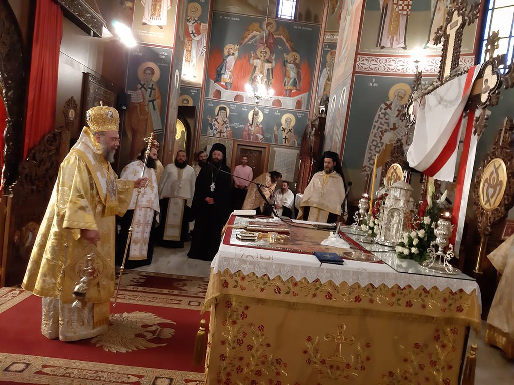 Πανηγυρικός Εσπερινός στον Ι.Ν. Ζωοδόχου Πηγής Σαραγίων Τρικάλων