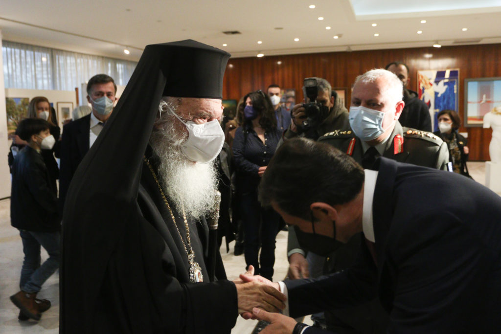 Ο Αρχιεπίσκοπος στην παρουσίαση του βιβλίου «Το χρονικό της Επανάστασης μέσα από τις εφημερίδες της παλιγγενεσίας»