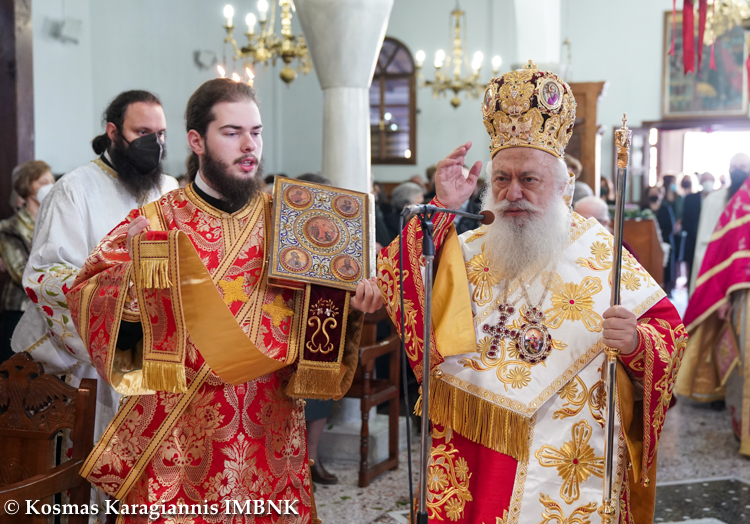 Βεροίας Παντελεήμων: Ας παρακαλέσουμε τον Άγ. Γεώργιο να μας απαλλάξει από την αιχμαλωσία των πα­θών