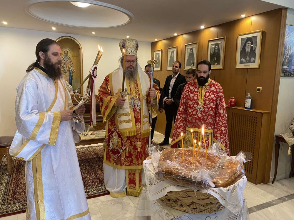 Ο Μητροπολίτης Λαρίσης στην εορτή του Επισκοπικού Παρεκκλησίου