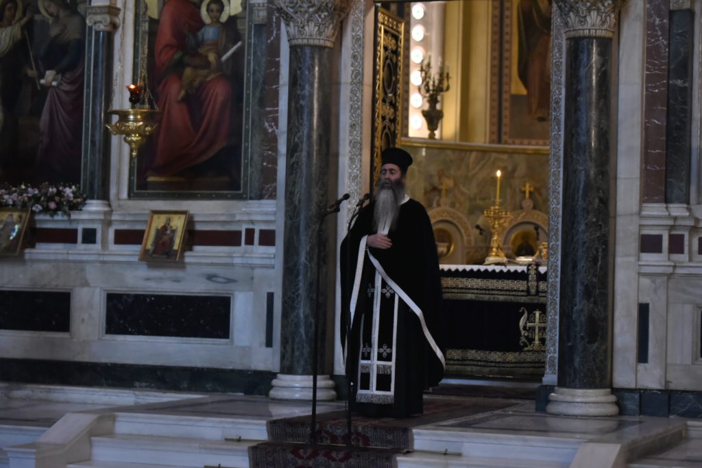 Κατανυκτικός Εσπερινός στον Ι.Μ. Ναό Ευαγγελισμού της Θεοτόκου Αθηνών