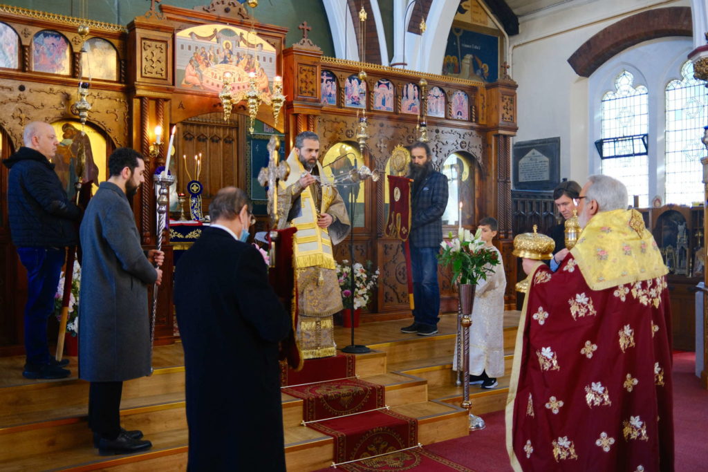 Ο Επίσκοπος Μελιτηνής Μάξιμος στο Νότιγχαμ