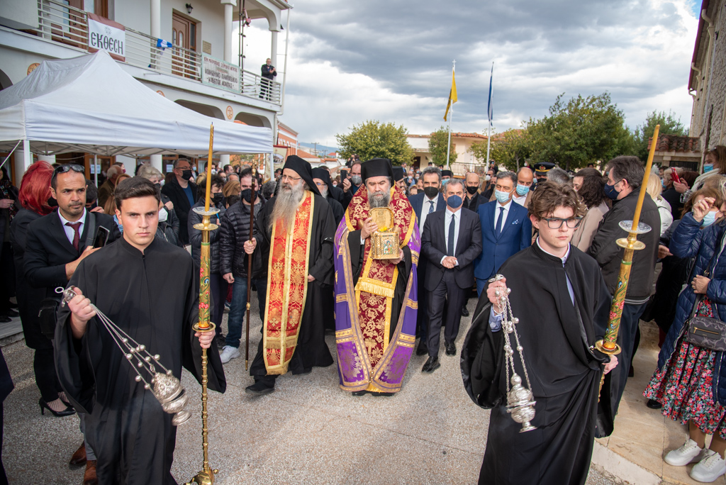 Ιερά Λείψανα των Αγίων Γεωργίου και Γρηγορίου Ε’ σε Νιγρίτα-Σέρρες