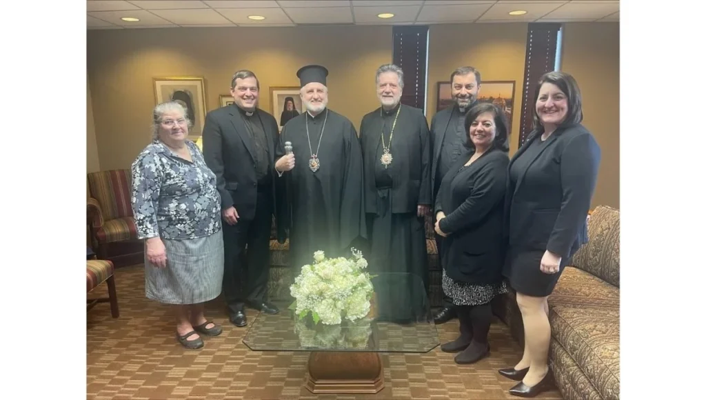 REMARKS- By His Eminence Archbishop Elpidophoros of America  At the Meeting and Lunch with the Metropolis of Detroit Staff