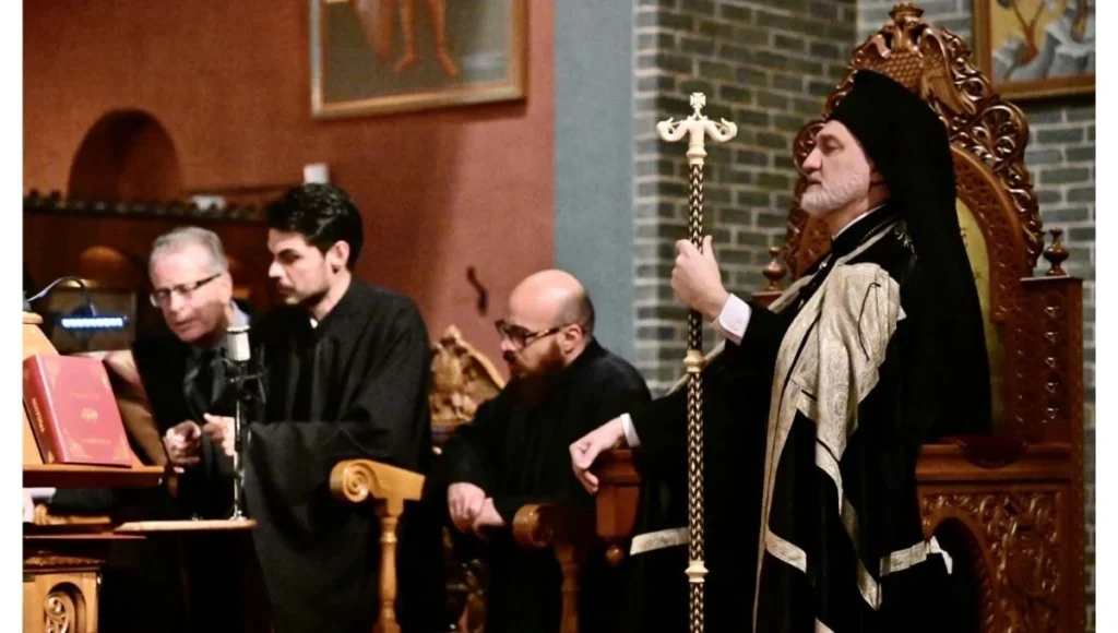 Homiliy by His Eminence Archbishop Elpidophoros of America  At the Second Bridegroom Service – Matins of Holy and Great Tuesday