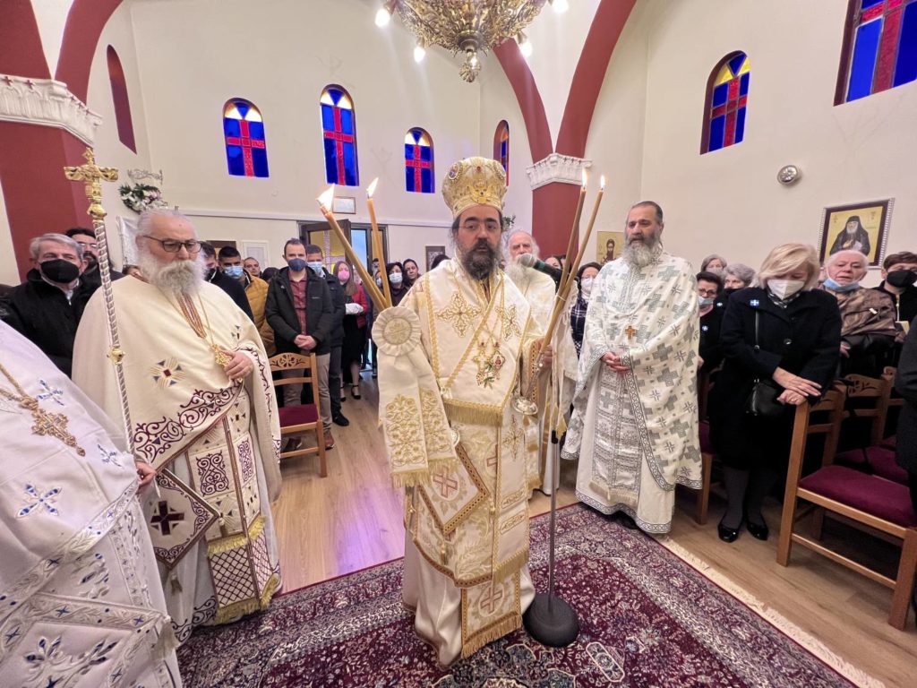 Ο Μητροπολίτης Καστορίας λειτούργησε για πρώτη φορά στον Ι.Ν. Αγ. Λαζάρου