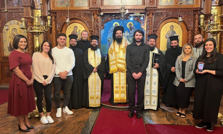 District of Northcote: Doxology for the conclusion of the Catechism program for people who will be baptised in the Orthodox Church