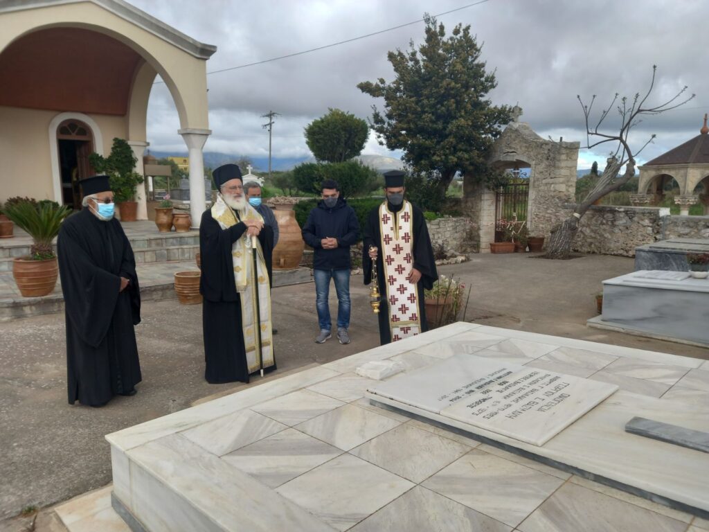 Ακολουθία Μ. Τρίτης και τρισάγιο επί του τάφου στους κεκοιμημένους Κληρικούς στο Θραψανό Πεδιάδος