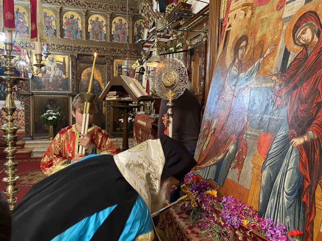 Μητροπολίτης Κέρκυρας: Η Παναγία – ο κρατήρας που μας γέμισε με αγαλλίαση