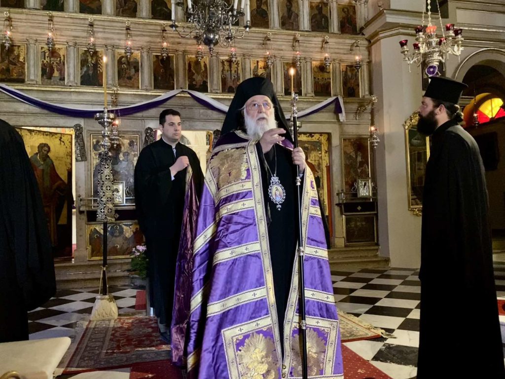 Κερκύρας Νεκτάριος: Πολλές φορές ανήκουμε κι εμείς στους σταυρωτές του Κυρίου με τις πράξεις μας