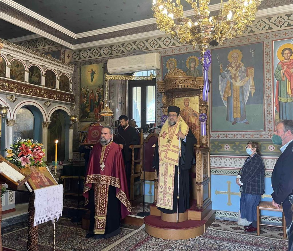 Οι Δ’ Χαιρετισμοί στο Ιερό Προσκύνημα της Σγράπας Μεσσηνίας