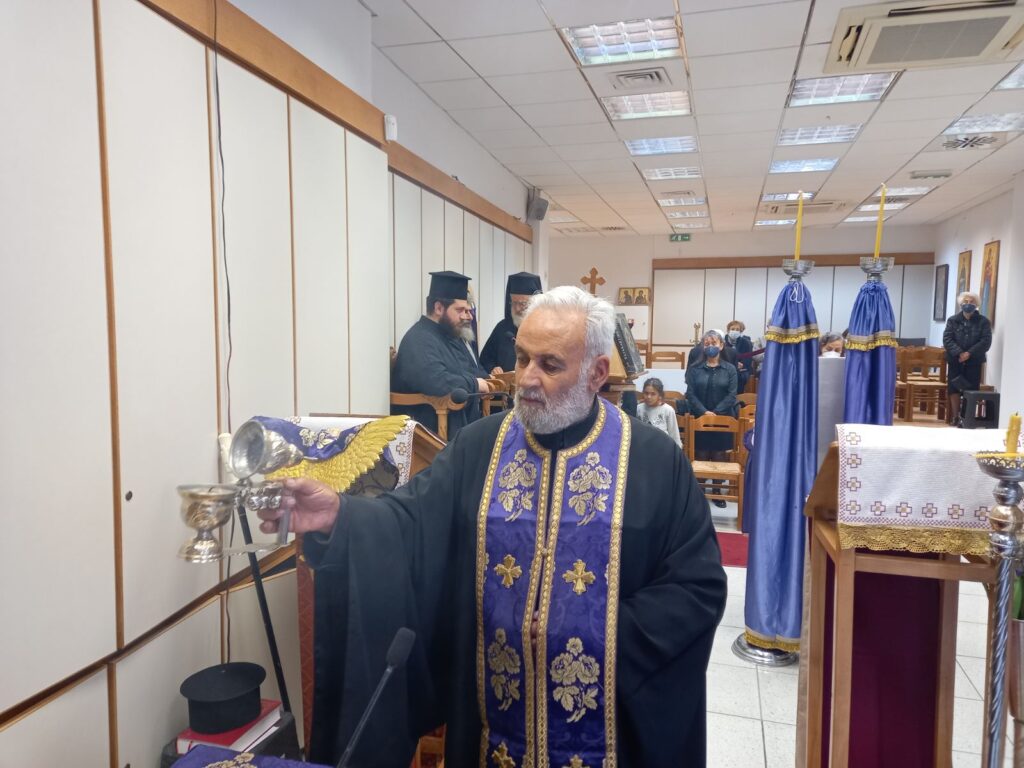 Σε ειδικά διαμορφωμένη αίθουσα η Ακολουθία του Νυμφίου στο Αρκαλοχώρι