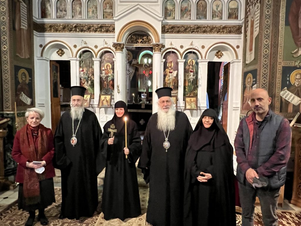 Κουρά μοναχής στην Ι.Μ. Γενεθλίου της Θεοτόκου (Πελαγίας) Ακραιφνίου