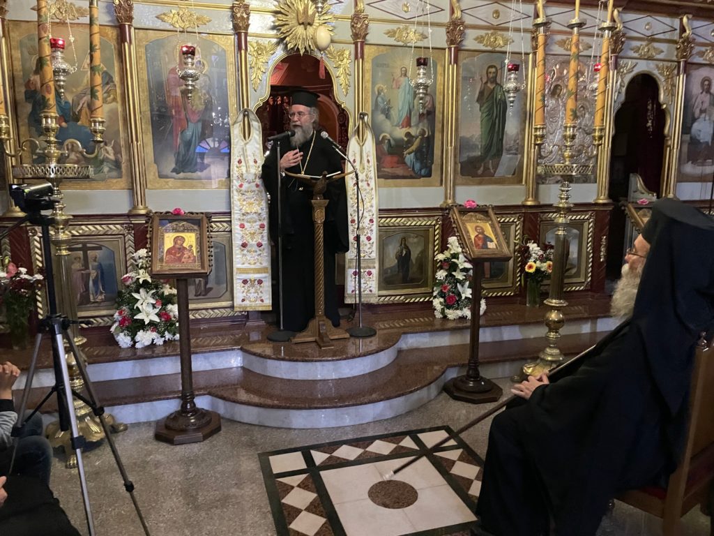 Με ευλογίες από την Κέρκυρα ο τελευταίος Kατανυκτικός Εσπερινός στην Κίσαμο