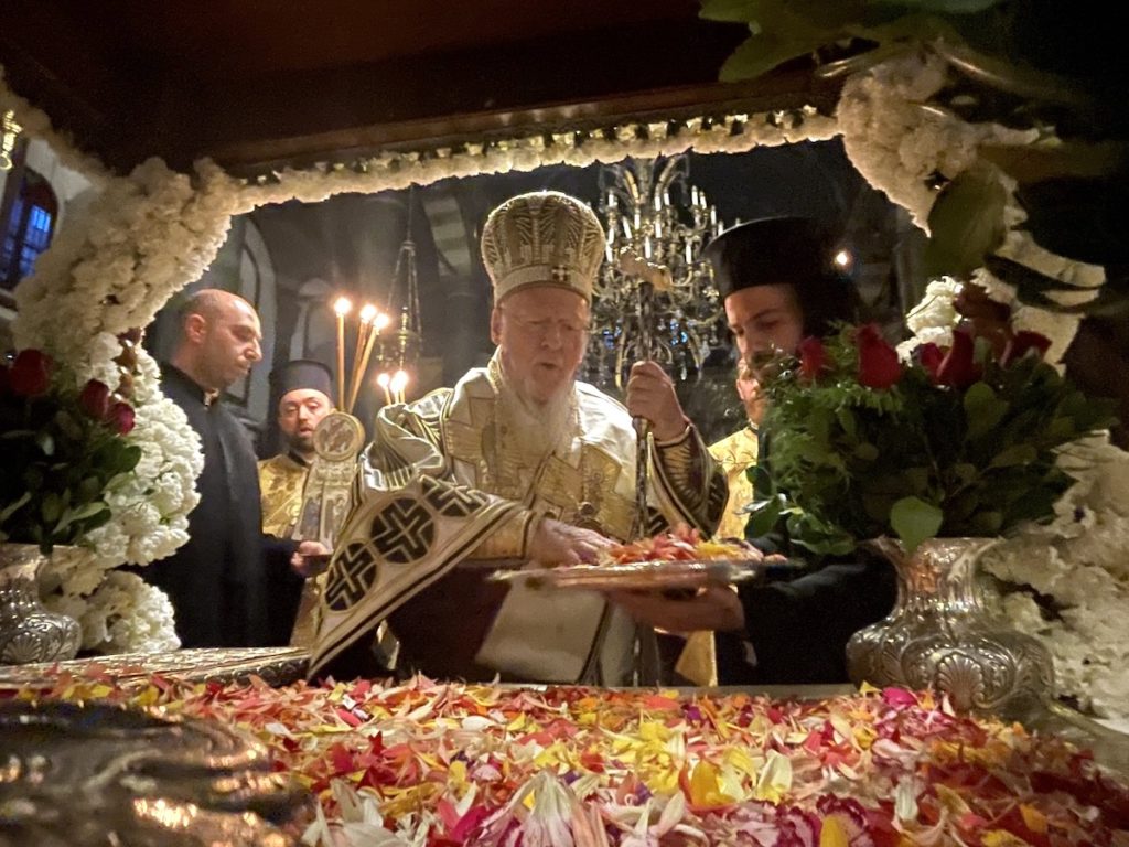 Η Ακολουθία του Επιταφίου Θρήνου στο Οικουμενικό Πατριαρχείο