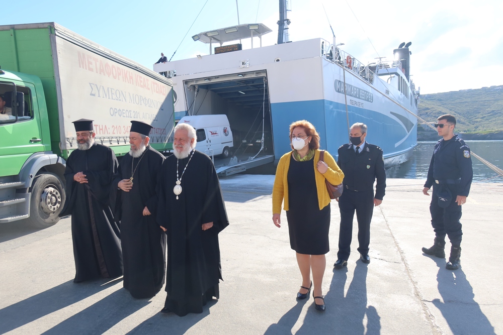 Ποιμαντική επίσκεψη του Μητροπολίτη Σύρου στην Κέα