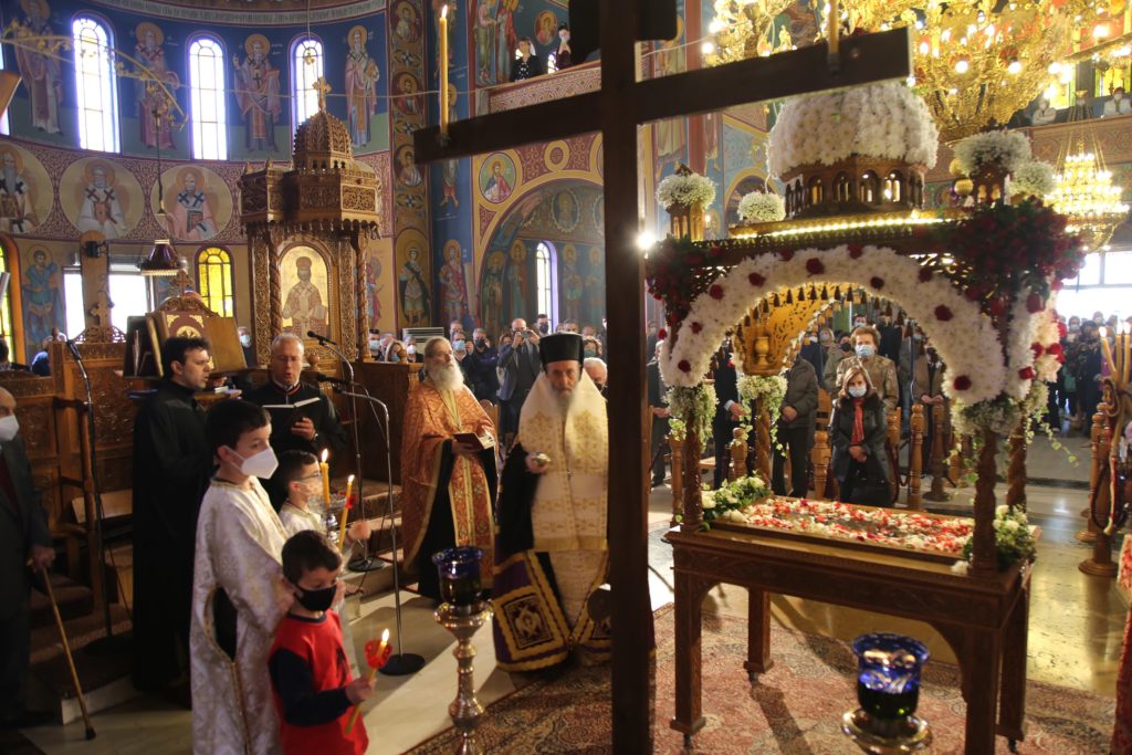 Ομιλία Μητροπολίτη Ναυπάκτου Ιεροθέου στην Αποκαθήλωση