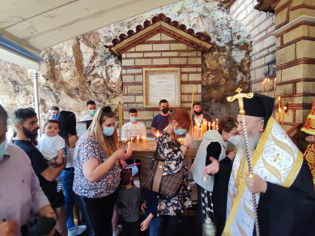 Πανηγυρίζει το βραχομονάστηρο της Αγίας Ελεούσας Κλεισούρας