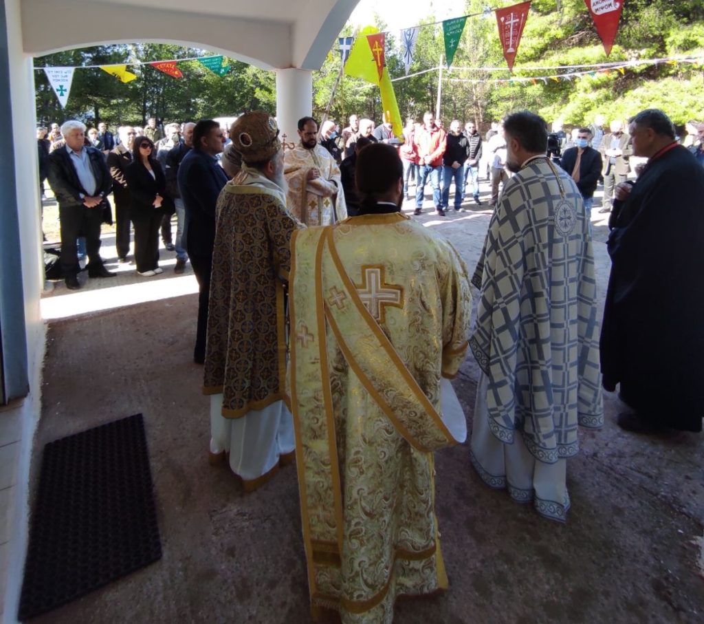 Ο Μητροπολίτης Χαλκίδος κοντά στους εργαζόμενους της «ΛΑΡΚΟ»