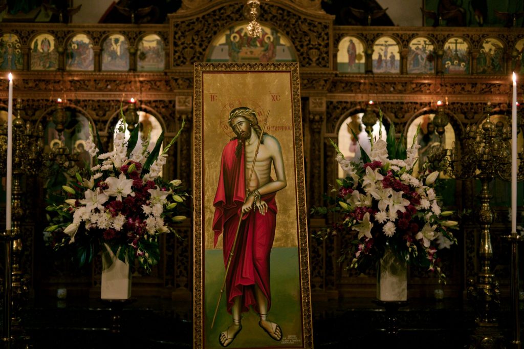 Perth: His Grace Bishop Elpidios of Kyanea at the Matins of the Bridegroom