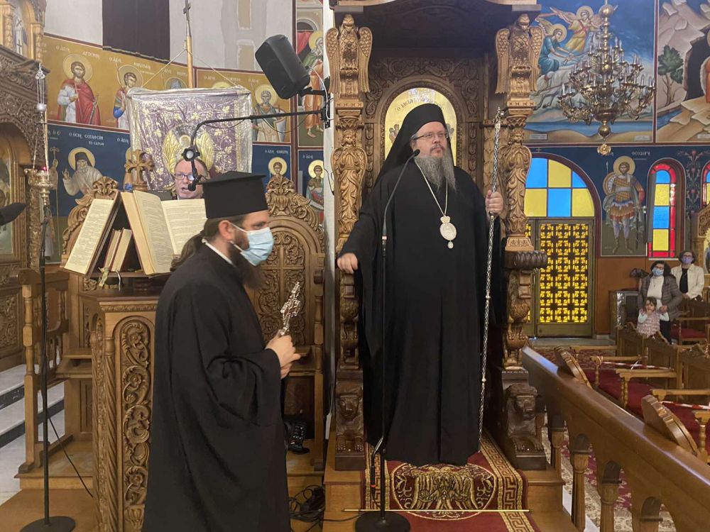 Ο Μεγάλος Κανόνας στον Ιερό Ναό Προφήτη Ηλία Λαρίσης