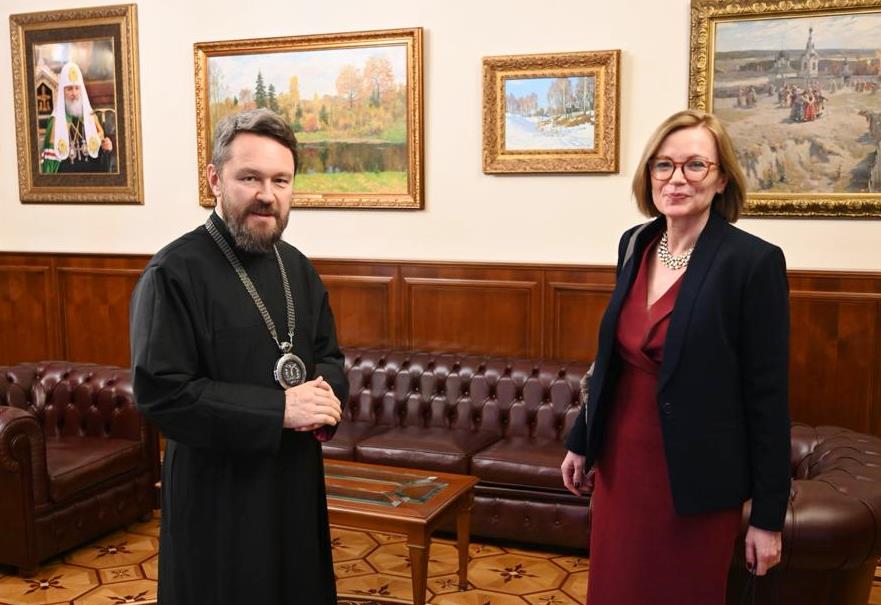 Председатель ОВЦС встретился с послом Великобритании