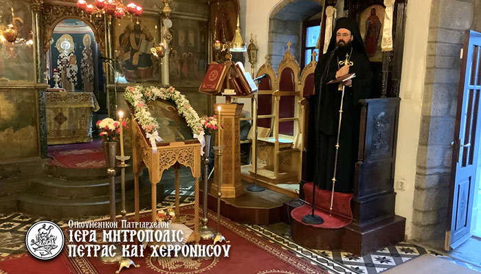 Σε Ελούντα και Καστέλλι ο Μητροπολίτης Πέτρας και Χερρονήσου
