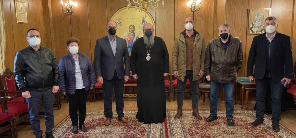 Στον Μητροπολίτη Λαρίσης η τοπική Εκτελεστική Επιτροπή ΔΑΚΕ Δημοσίου Τομέα