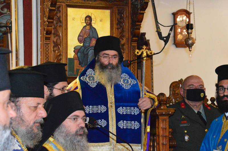 Πανηγυρική δοξολογία για την Επέτειο της 1ης Απριλίου στον Ι.Ν. Αγ. Νικολάου Λεμεσού